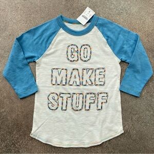 Crewcuts x Kid Made Modern Blue & White Shirt